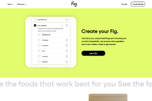 Food Is Good app homepage